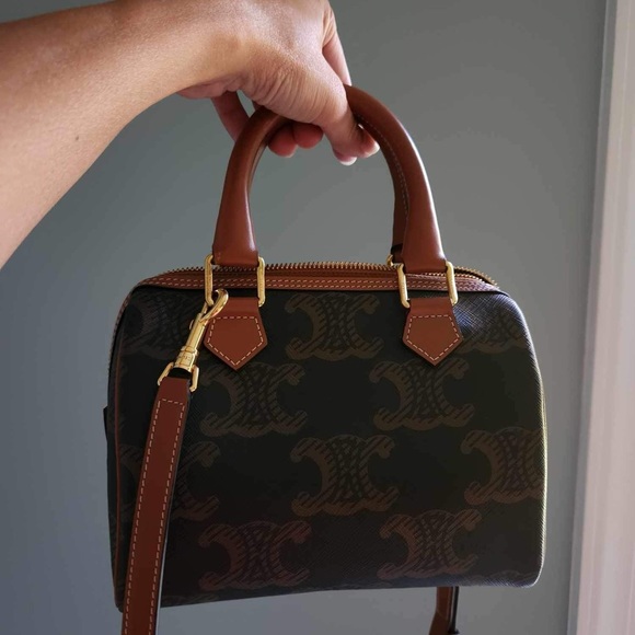 Celine Triomphe Small Boston Bag & Wallet - Picture 2 of 16